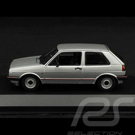 Volkswagen Golf II GTI 1985 Silbergrau Metallic 1/43 Minichamps 940054126