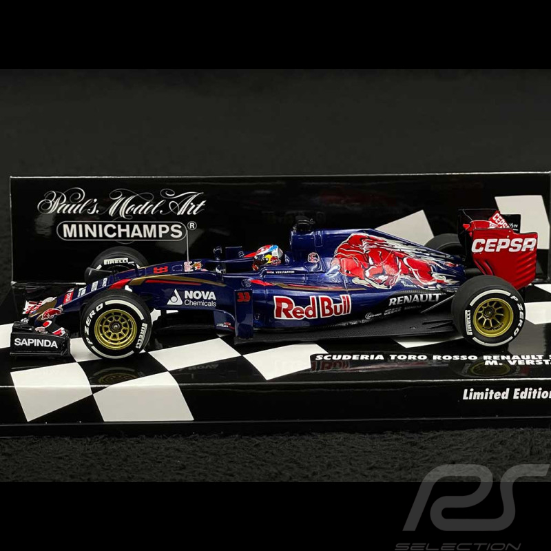 Max Verstappen Toro Rosso STR10 n° 33 12. F1 2015 1/43 Minichamps 417150033