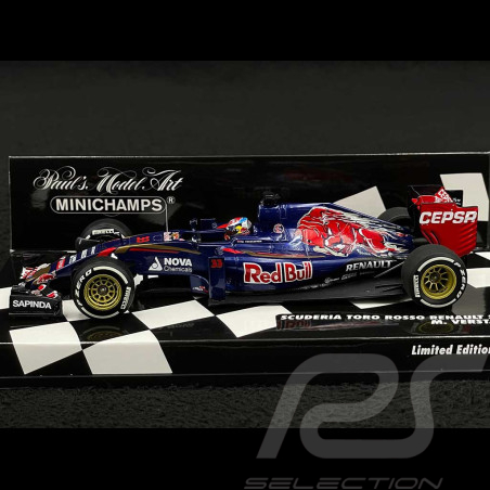 Max Verstappen Toro Rosso STR10 n° 33 12 12ème F1 2015 1/43 Minichamps 417150033