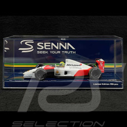 Ayrton Senna McLaren Honda MP4/6 n° 1 Champion du Monde 1991 F1 1/43 Minichamps 540913301