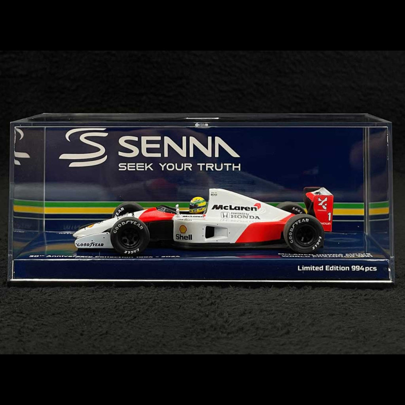 Ayrton Senna McLaren Honda MP4/6 n° 1 Champion du Monde 1991 F1 1