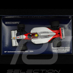 Ayrton Senna McLaren Honda MP4/6 n° 1 Champion du Monde 1991 F1 1/43 Minichamps 540913301