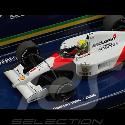 Ayrton Senna McLaren Honda MP4/6 n° 1 Champion du Monde 1991 F1 1/43 Minichamps 540913301