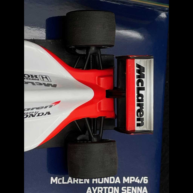 Miniature Minichamps 1/43 McLaren Honda MP4/6 Ayrton Senna #1 1991 - Sans Boîte
