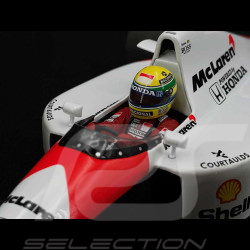 Ayrton Senna McLaren Honda MP4/6 n° 1 Champion du Monde 1991 F1 1/18 Minichamps 540913801