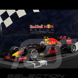 Max Verstappen Red Bull Racing RB12 n° 33 Vainqueur GP Espagne 2016 F1 1/18 Minichamps 117160333