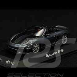 Porsche 718 Spyder RS Type 982 2024 Paradis Porsche St Tropez 2024 Gris Vanadium Métallisé 1/43 Spark WAP0202140RSPY