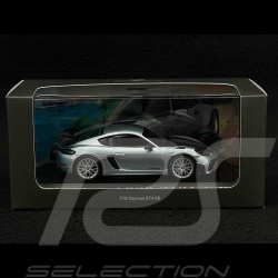 Porsche 718 Cayman GT4 RS 2022 Paradis Porsche St Tropez 2024 Azzuro Thetys Metallic 1/43 Minichamps WAP0200020NGT4