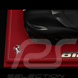 Ferrari 812 Competizione n° 16 Charles Leclerc 2022 Noir Mat 1/18 BBR Models P18234