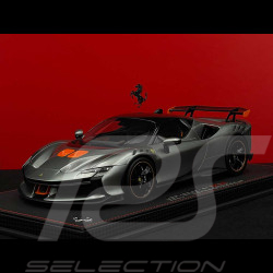 Ferrari SF90 XX Stradale 2024 Grigio Competizione 1/18 BBR Models P18237E