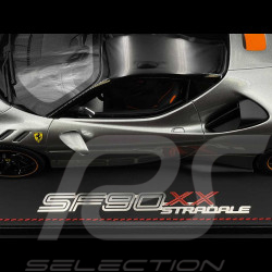 Ferrari SF90 XX Stradale 2024 Grigio Competizione 1/18 BBR Models P18237E