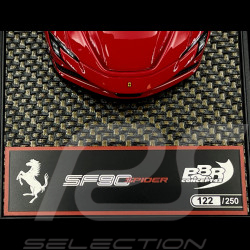 Ferrari SF90 Spider 2020 Red Rosso Corsa 1/43 BBR Models BBRC244C