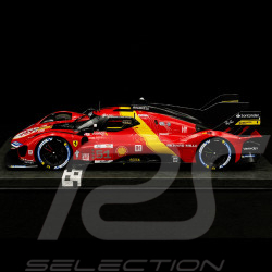 Ferrari 499P n° 51 Vainqueur 24h Le Mans 2023 1/18 BBR Models P18239