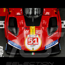 Ferrari 499P n° 51 Vainqueur 24h Le Mans 2023 1/18 BBR Models P18239