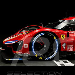 Ferrari 499P n° 51 Vainqueur 24h Le Mans 2023 1/18 BBR Models P18239