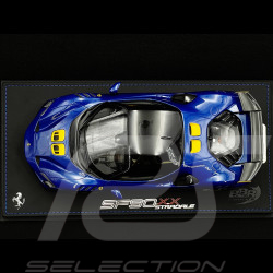 Ferrari SF90 XX Stradale 2024 Bleu Tour de France 1/18 BBR Models P18237H