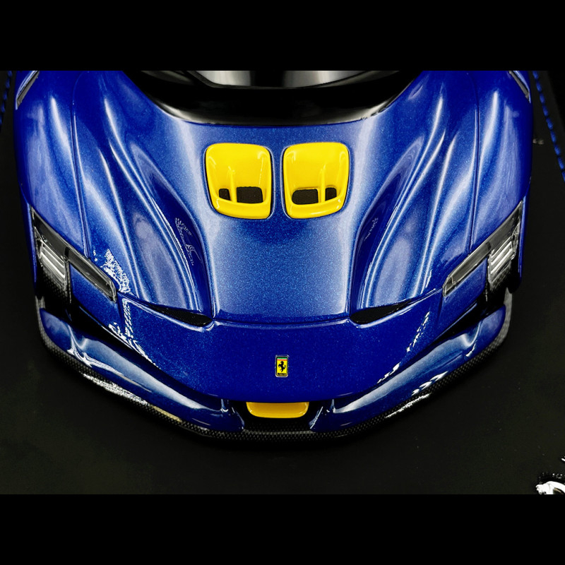 Pagani Huayra R (Bleu France) 1/18 – BBR Models P18218E – Résine – NEUF
