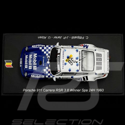 Porsche 911 Carrera RSR 3.8 Type 964 n° 36 Vainqueur 24h Spa 1993 1/43 Spark 43SPA1993