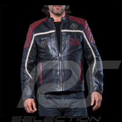 Leather Jacket 24h Le Mans Black Lino 27475-3046 - men