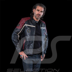 Leather Jacket 24h Le Mans Black Lino 27475-3046 - men