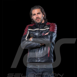 Leather Jacket 24h Le Mans Black Lino 27475-3046 - men