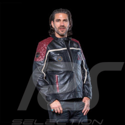 Leather Jacket 24h Le Mans Black Lino 27475-3046 - men