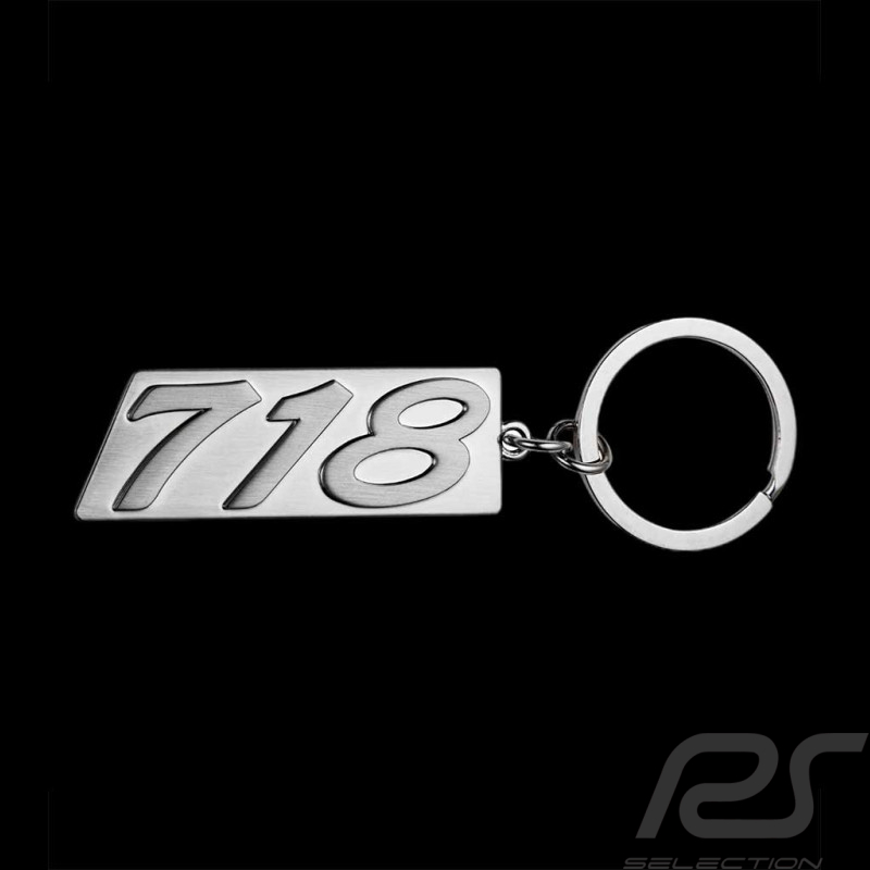 Porsche Keyring 718 Silver WAP0500300S718