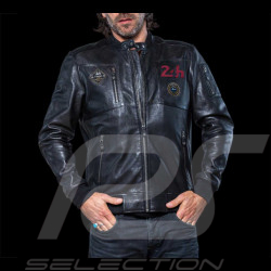 Leather Jacket 24h Le Mans Black Travis 27477-3046 - men