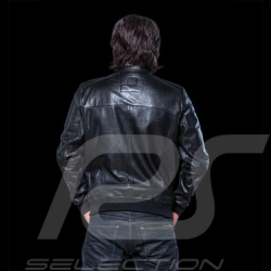 Leather Jacket 24h Le Mans Black Travis 27477-3046 - men