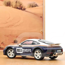 Porsche 911 Dakar Typ 992 n° 953 Roughroads 2023 Enzianblau / Weiß  1/18 Norev 187240