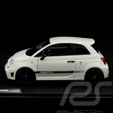 Fiat Abarth F595 2022 Blanc Ghiaccio 1/18 Solido S1811301