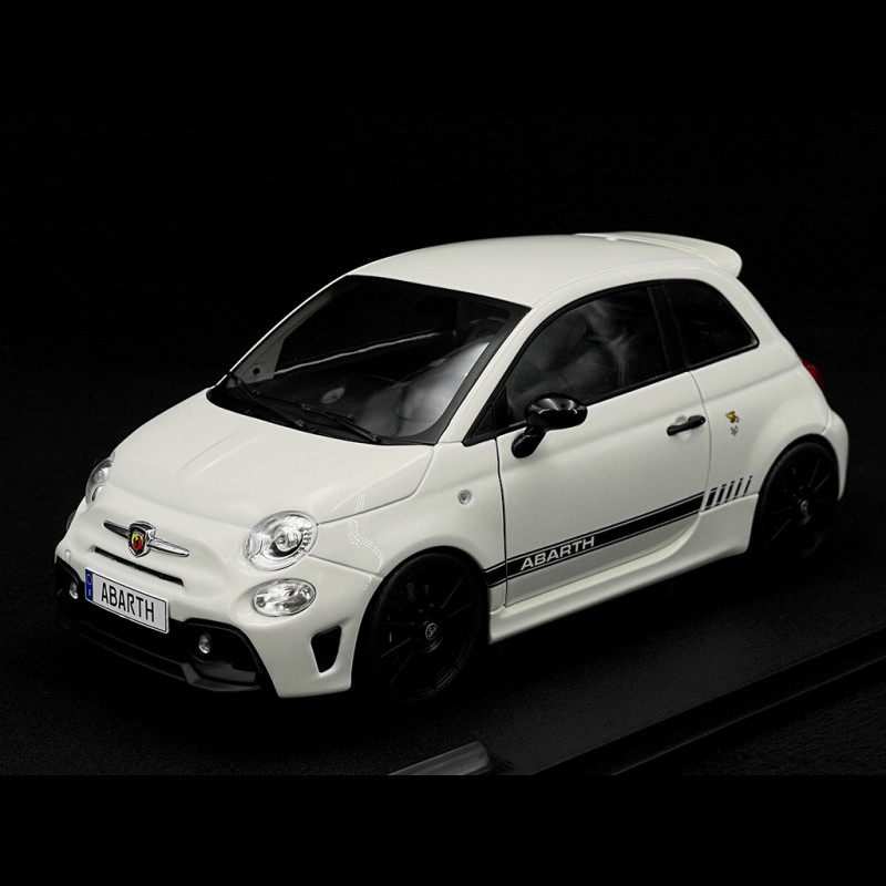 Solido 1:18 Fiat F595 Abarth Año de construcción 2022 blanco S1811301 modelo coche S1811301 421186368 3663506025419