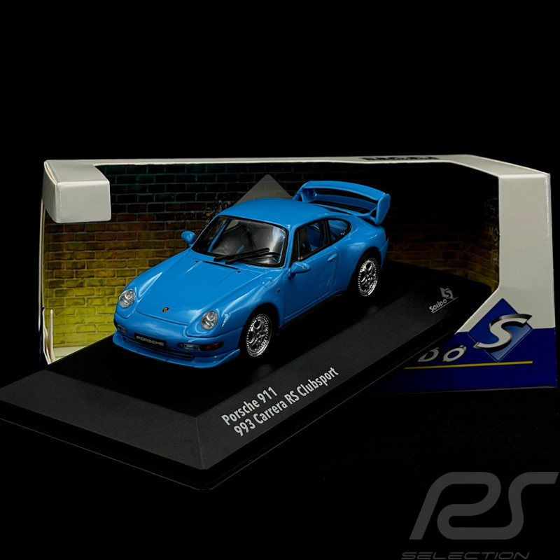 Porsche 911 Carrera RS Type 993 Clubsport 1993 Bleu Riviera 1/43 Solido S4313801