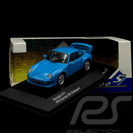 Porsche 911 Carrera RS Typ 993 Clubsport 1993 Riviera Blau 1/43 Solido S4313801