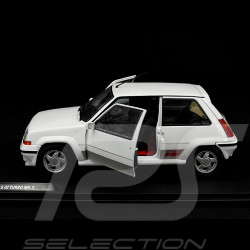 Renault 5 GT Turbo Mk II 1989 Blanc Nacré 1/18 Solido S1810002