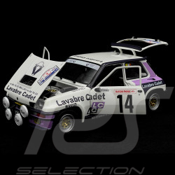 Didier Auriol Renault 5 Turbo n° 14 Rallye Lyon Charbonnière 1983 1/18 Solido S1801313