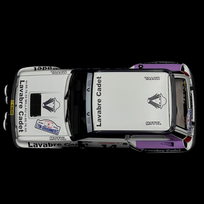 1983 Renault 5 GT Turbo #14 Rallye Lyon Charbonnières 1:18