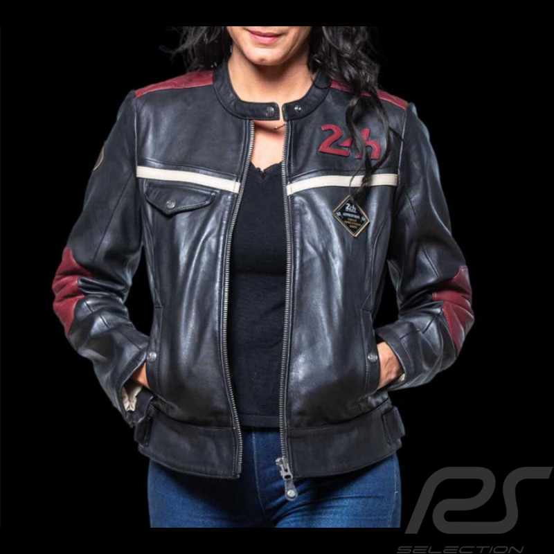 Leather Jacket 24h Le Mans Black Stacie 27479-3046 - women