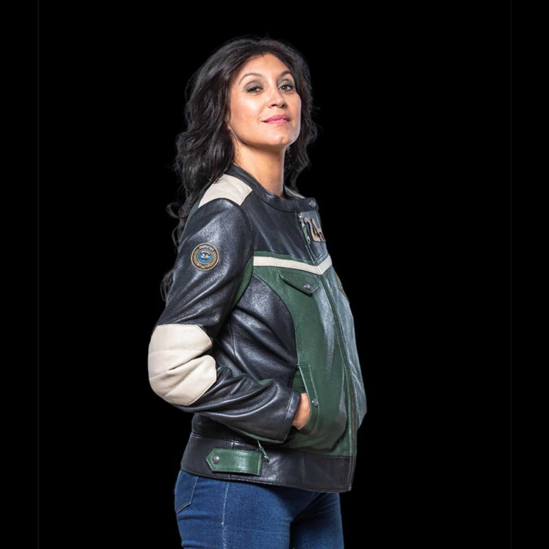 Veste Simili Cuir Poches Vert Softy Femme - 2571597-vert00
