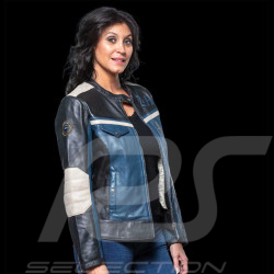 Leather Jacket 24h Le Mans Royal Blue Stacie 27479-0012 - women