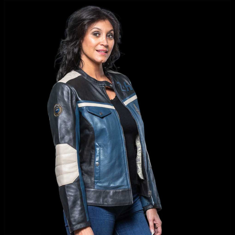 Leather Jacket 24h Le Mans Royal Blue Stacie 274790012 women