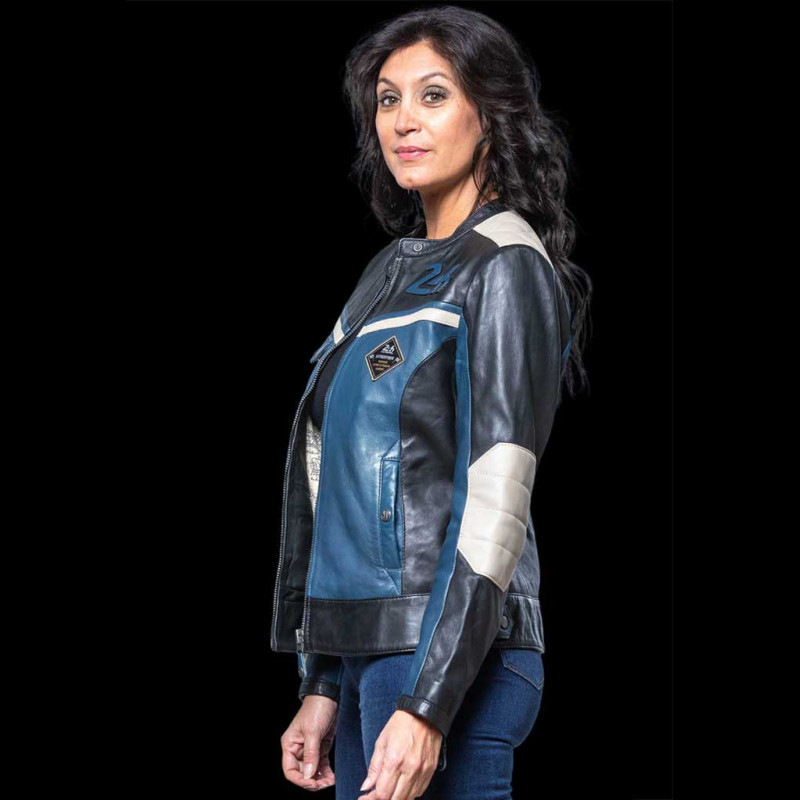 Leather Jacket 24h Le Mans Royal Blue Stacie 274790012 women