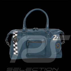 Big Leather Bag 24h Le Mans Weekender 48H Royal Blue Andy 27466-0012