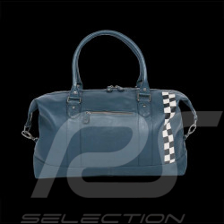 Big Leather Bag 24h Le Mans Weekender 48H Royal Blue Andy 27466-0012