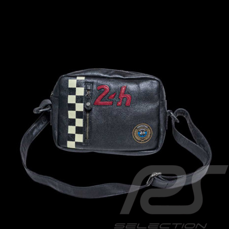 24h Le Mans Bag Black Leather Dani 27467-3046