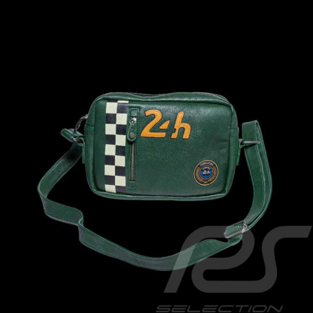 24h Le Mans Bag Green Leather Dani 27467-3037