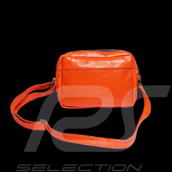 24h Le Mans Bag Orange Leather Dani 27467-2090