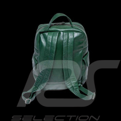 24h Le Mans Backpack Dark Green Leather Jack 27468-3037