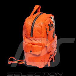 24h Le Mans Backpack Orange Leather Jack 27468-2090