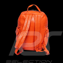 24h Le Mans Backpack Orange Leather Jack 27468-2090